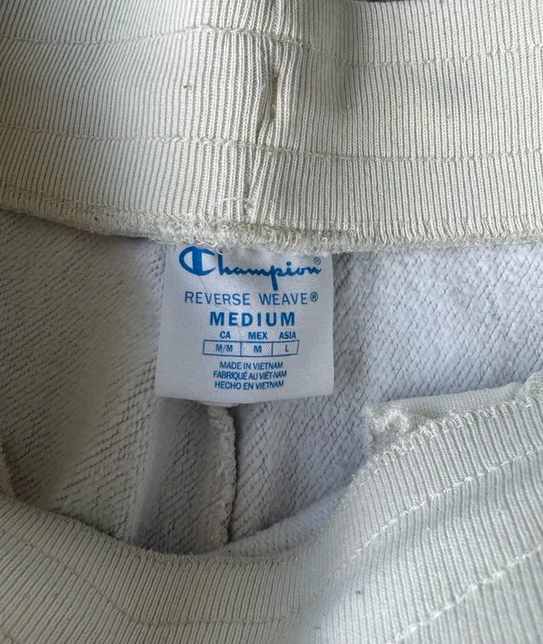 Champion Cream and Pink Night Shorts - Image 3