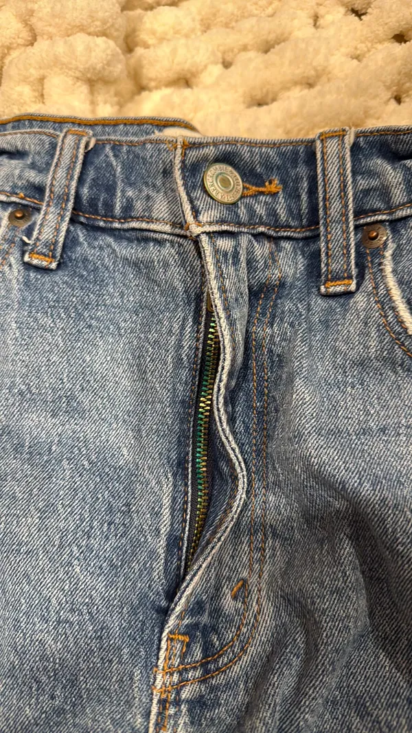 Denim Abercrombie Shorts High-Rise - Image 5