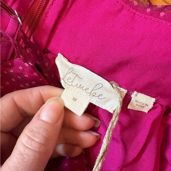 Anthropologie Let Me Be Tiered Midi Dress NWT M Romantic Wedding Guest Fairycore - Image 8