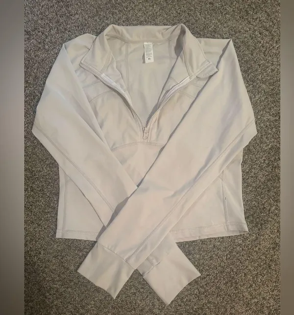 Women's White Long Sleeve Top Size XL - Image 3