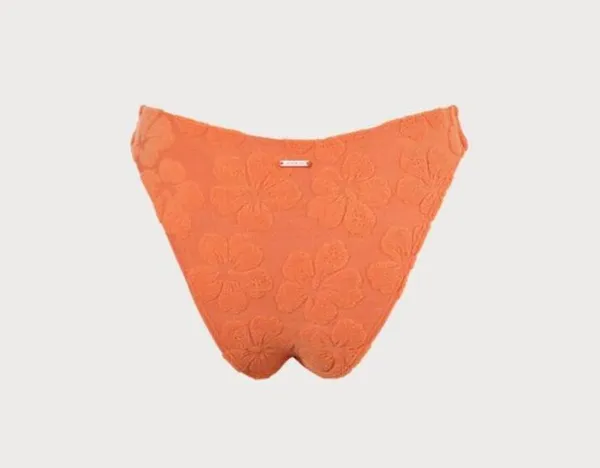 BERLOOK Floral Jacquard High Cut BIKINI BOTTOM ONLY 16 - Image 8