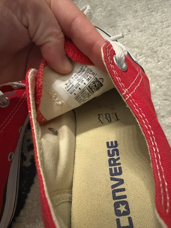 Red converse  - Image 3