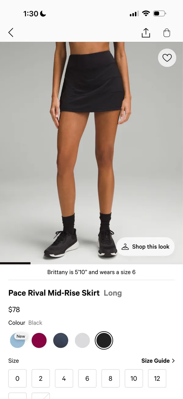 Lululemon Pace Rival Skirt - Image 5