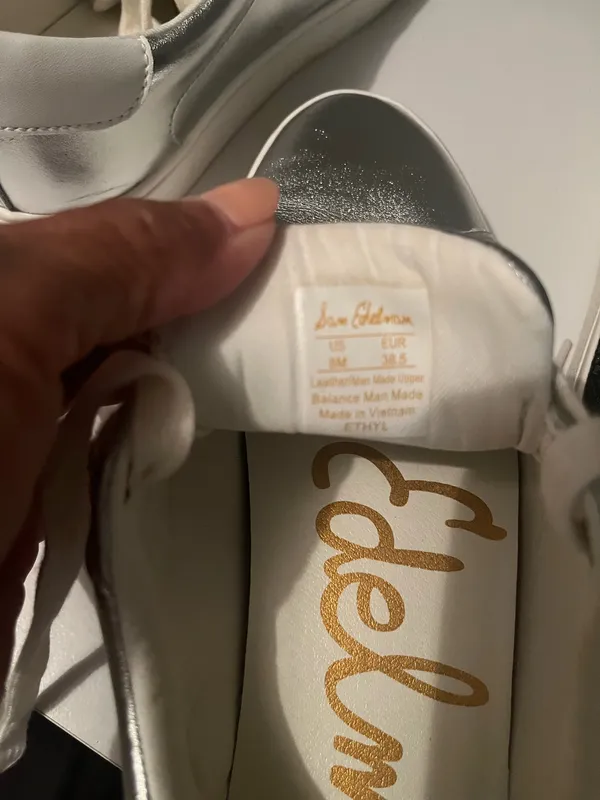 Sam Edelman Silver Sneakers  - Image 3