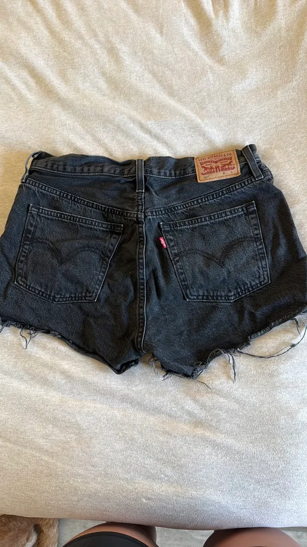Levi’s Shorts Denim 501 Black - Image 3