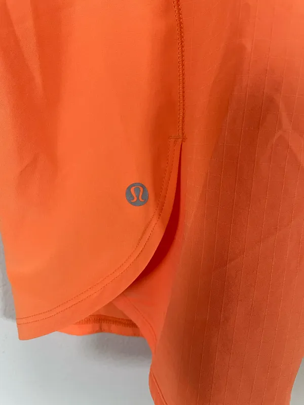 Lululemon Women’s Lightweight Stretch Run Short Sleeve Shirt Orange Soda Size 10 - Image 7