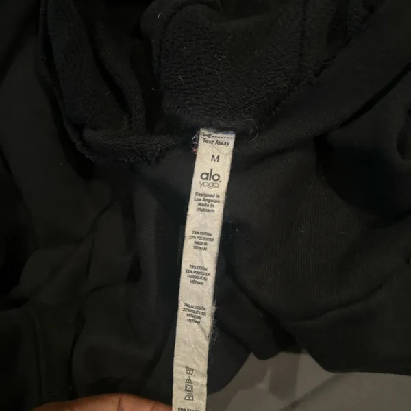 ALO black hoodie - Image 3