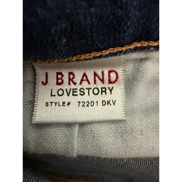 J Brand Lovestory Flare Leg Dark Wash Jeans Size 30 - Image 8