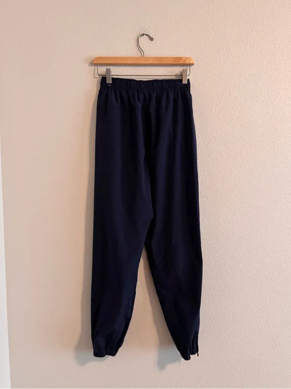 Nike Dark Navy Athletic Joggers with Swoosh - Image 3