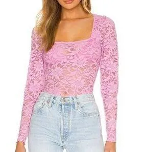Free People NWT X REVOLVE Long Distance Layering Top in Flower Trail - Image 2