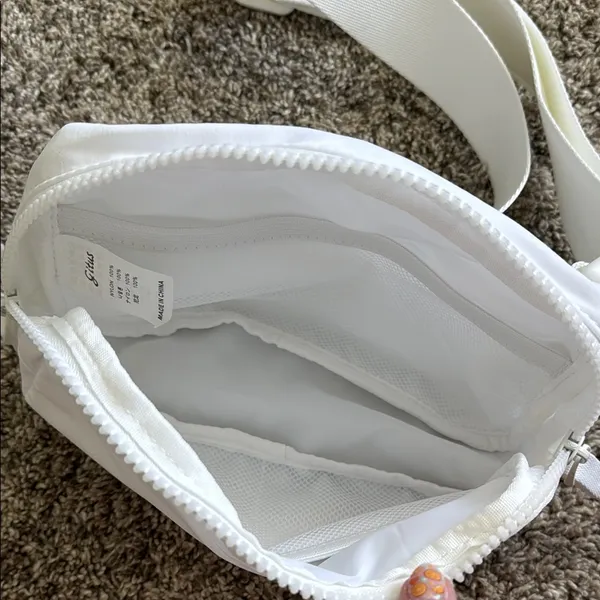 White Crossbody Bag - Image 2