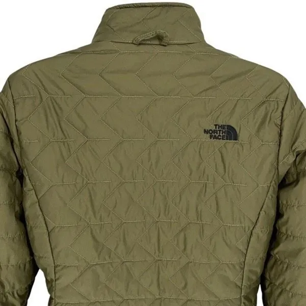 The North Face‎ Quilted Light Weight Jacket Water Resistant Moss Green Medium - Image 4