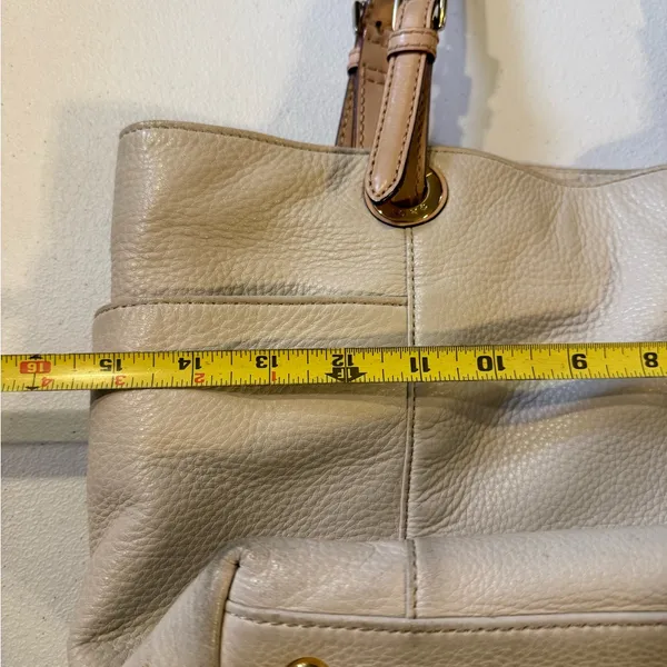Michael Kors Jet Set Leather Saffiano Travel Tote Bag Purse - Image 3