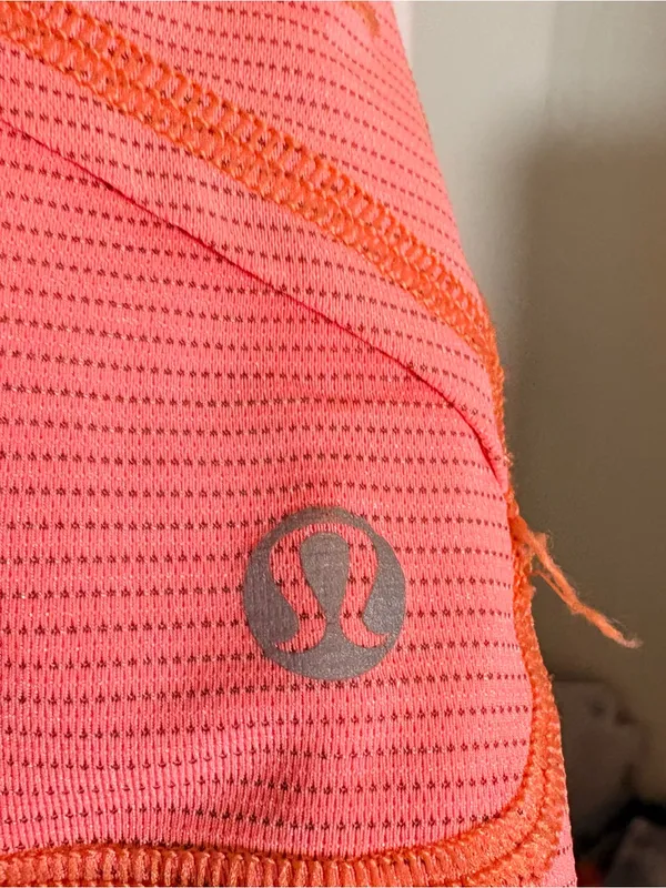 Lululemon Run: Team Spirit Tech Short Sleeve in Pop Orange Vintage - Image 3