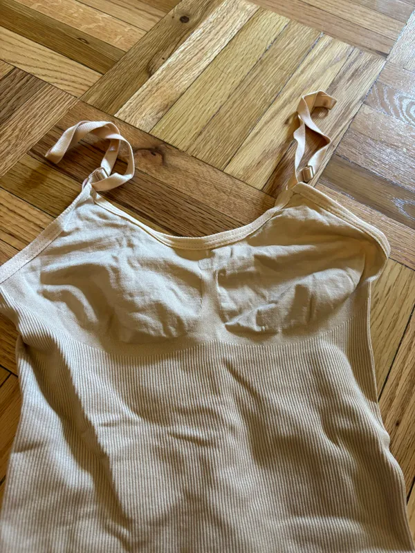 Nude Compression Body Suit Tan - Image 3