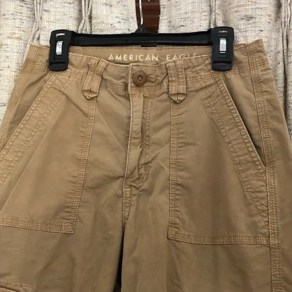 American Eagle Stretch Baggy Cargo Jogger Pants  - Image 2