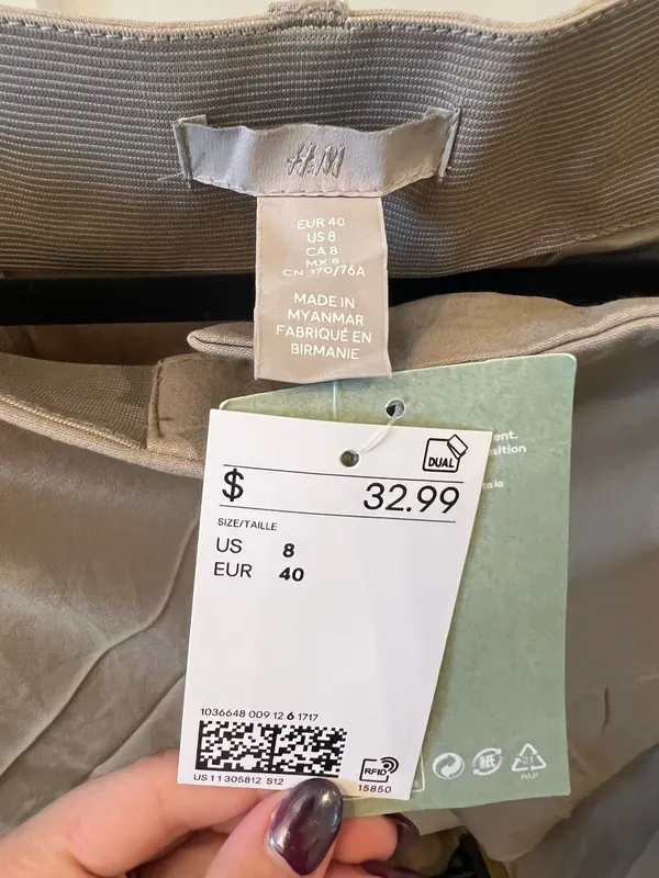 H&M Dress Pants tan - Image 2