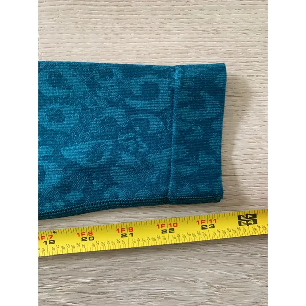 Gymshark Teal Leopard Print High-Waist Leggings - Image 5