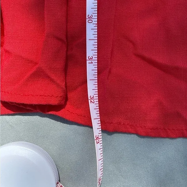 Altard State‎ Red Ruffle Sleeve Tiered Mini Dress Medium Feminine Babydoll Y2K - Image 9