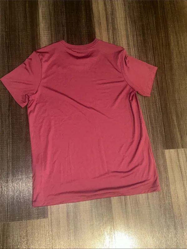 Nike Women’s Burgundy Dri-Fit T-Shirt - Size Medium - Image 4