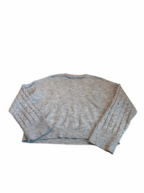 DIVIDED gray wool blend sweater - Image 4