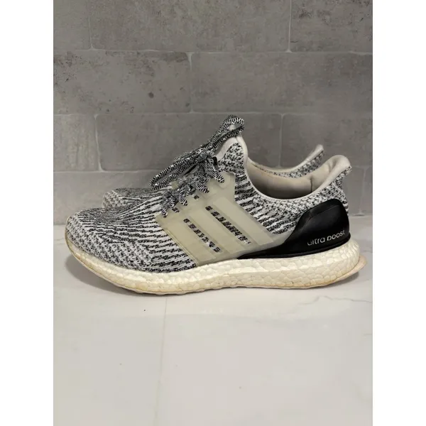 Adidas Ultraboost 3.0 Men's Size 7.5 Running Shoes Oreo White Black - Image 2