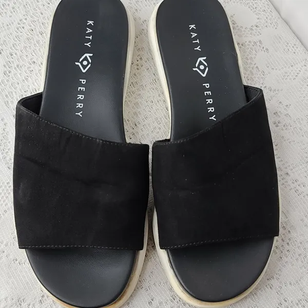 Katy Perry The Phoebe slip on platform sandals slides 7.5 - Image 2