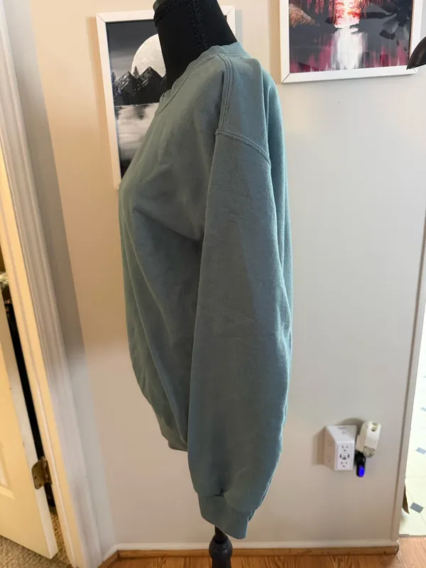 Athletic Works Men’s Cozy Soft Teal Jogger Set Size Small - Image 4