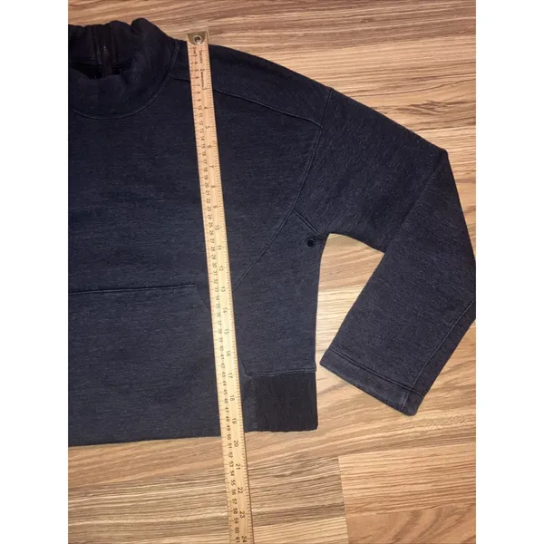 Lululemon Light as Warmth Crew ‎ 8 Dark Gray Casual Pullover Sweatshirt Workout - Image 2