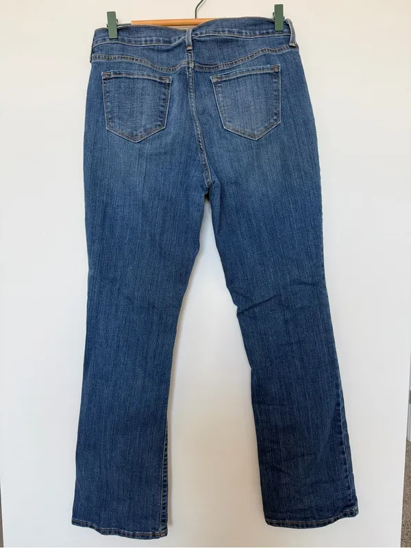 Old Navy Blue Women's Boot Cut Jeans - Image 4