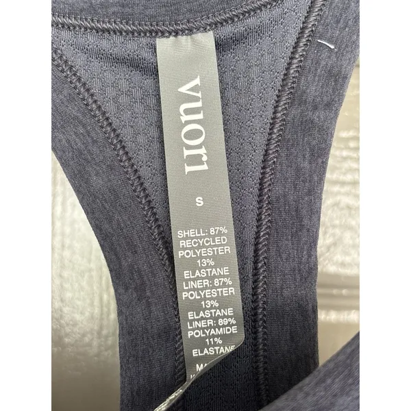 Vuori Elevation Racer Back Bra Midnight Blue Women's Sz S NEW $64 - Image 3