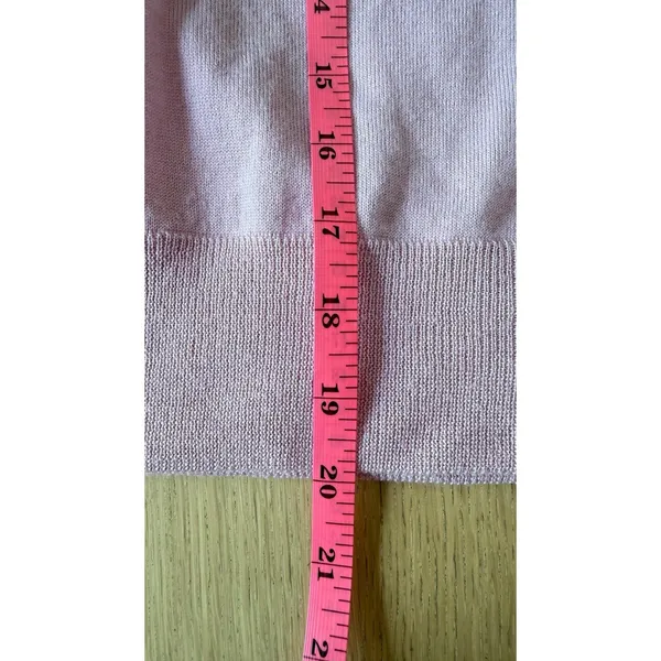 J. Crew Long Sleeve Merino Wool Crew Neck Sweater Pullover Lightweight Size XS - Image 5