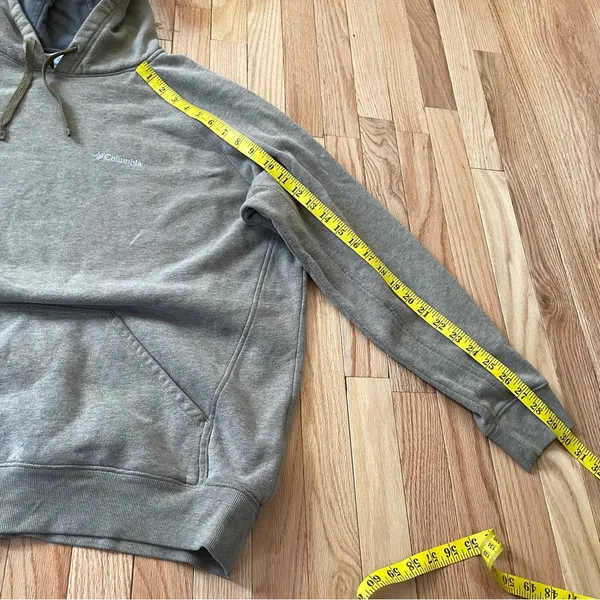 Columbia Hoodie Womens 1X Pullover Taupe Brown Fleece Granola Outdoor Hiking - Image 8