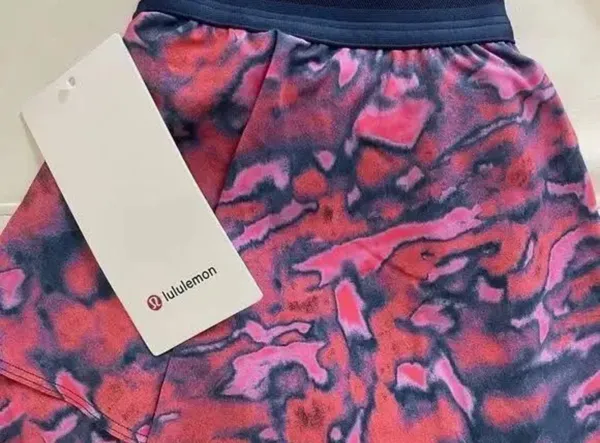 Lululemon Court Rival High Rise Skirt Chroma Clash Multi / Mineral Blue 6 - Image 2