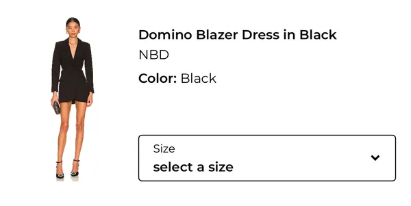 NBD domino blazer dress - Image 2