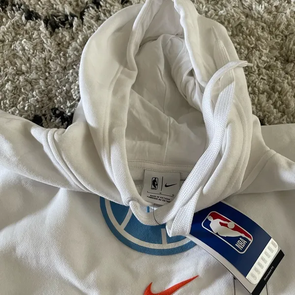 Nike Women's LA clippers  hoodie White - Image 8