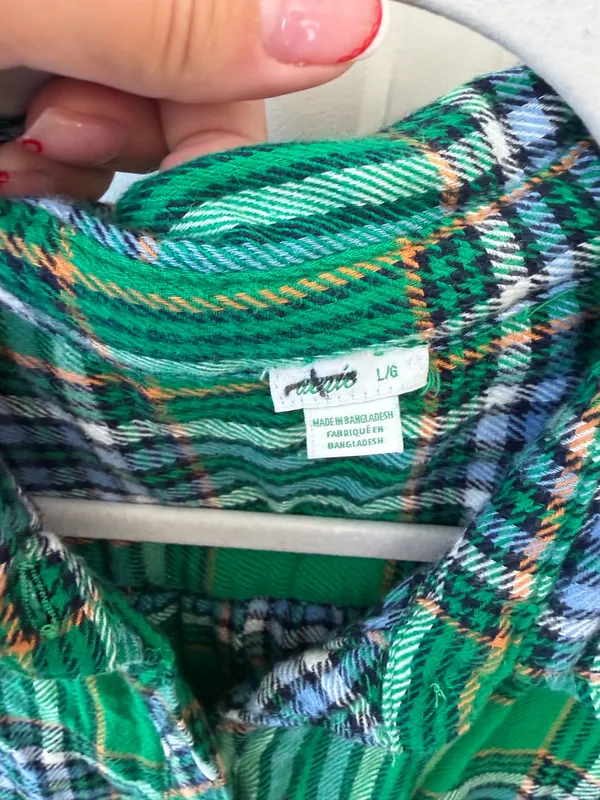 Aerie Green Flannel - Image 3