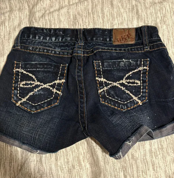 Buckle Jean Shorts - Image 2