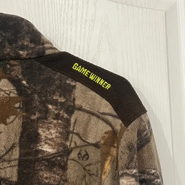 FINAL PRICE Game Winner Camouflage Fleece Jacket - Image 6