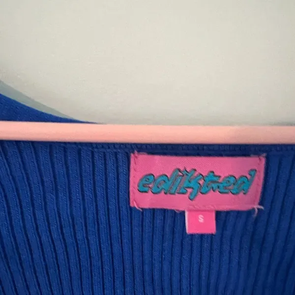 Edikted Blue‎ Cutout dress size small - Image 9
