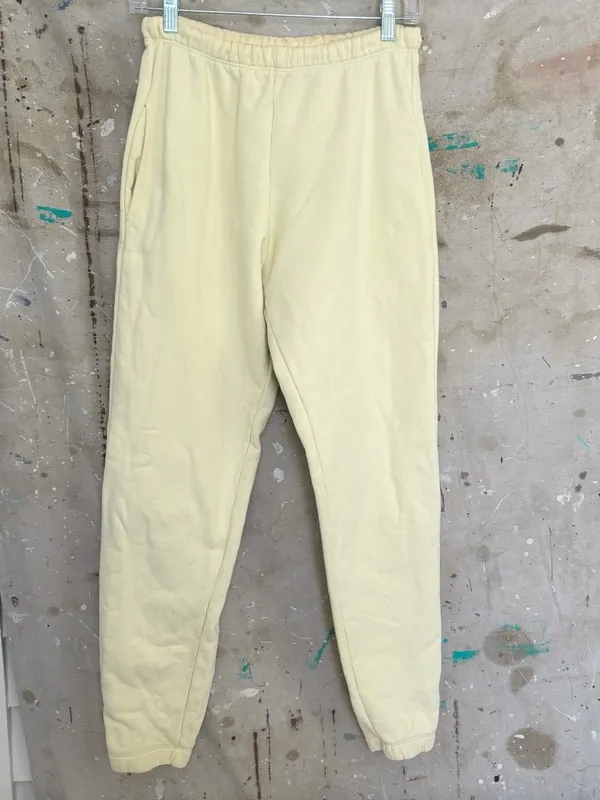Gil Rodriguez Diana Half Zip Sweatshirt and Beachwood Sweatpant Set Banana Cream - Image 10