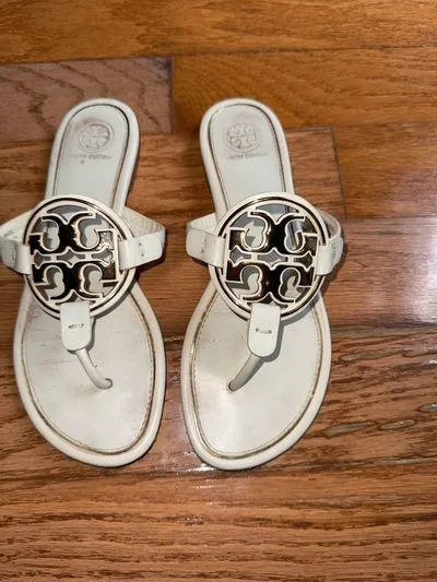 Tory Burch leather sandals - Image 2