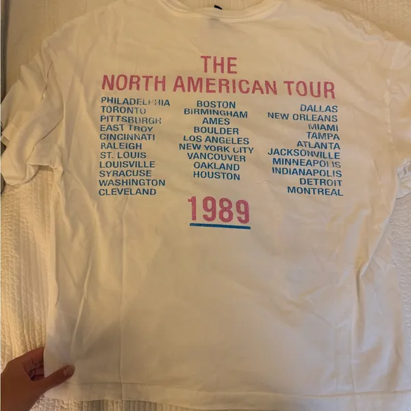 Hennes & Mauritz Rolling Stones Tour Tee - White - Image 3