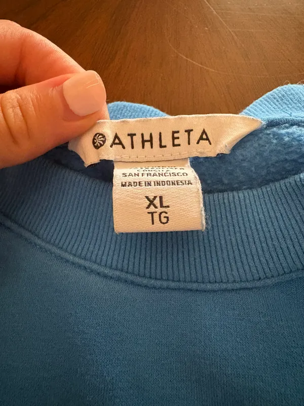 Athleta Blue Crew Neck - Image 2