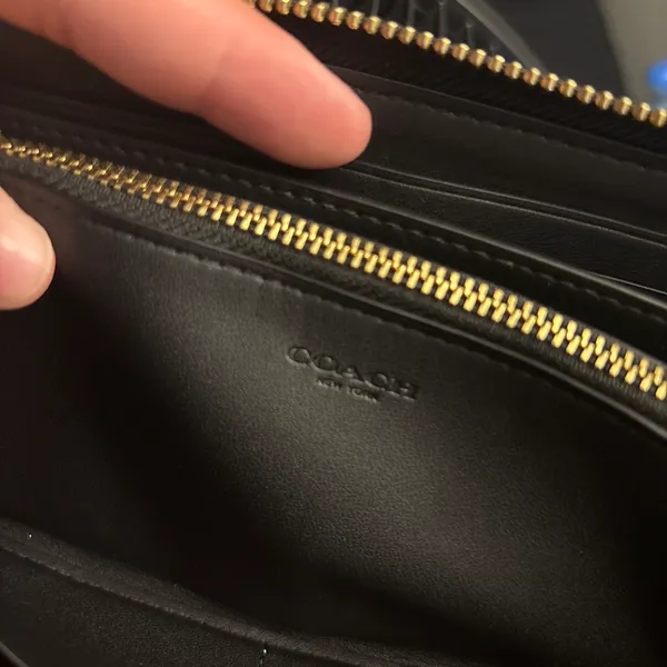 Coach Wristlet Leather Signature - Image 3