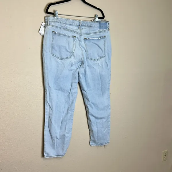 Abercrombie & Fitch The 90’s straight ultra high rise‎ jeans Size 18 Short NWT - Image 7