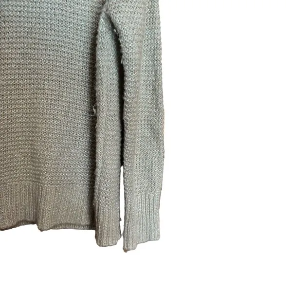Tommy Bahama Sweater Womens Extra Large XL Beige Metallic Wool Blend Pullover - Image 5