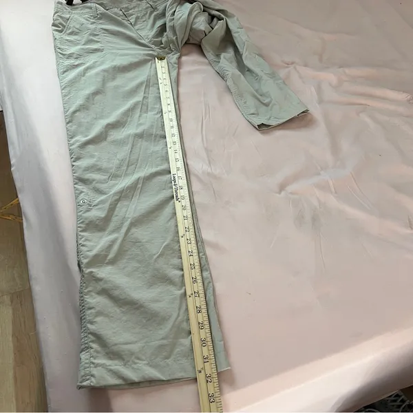 Columbia PFG Lightweight Nylon Roll‎ Tab Adjustable Straight Leg Pants Size 8 - Image 15
