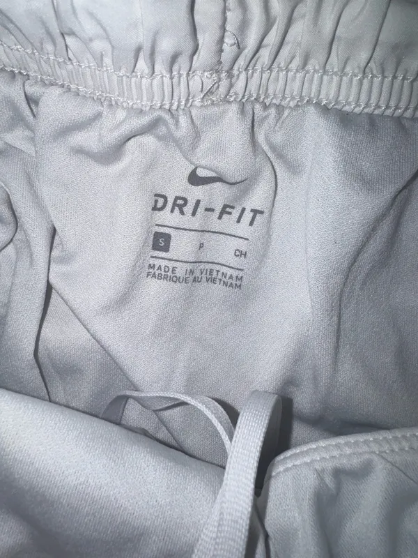 Small White Nike Shorts Dri-Fit Running - Image 2