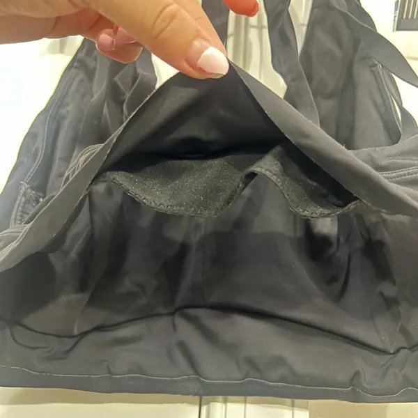 Athleta Black Sports Bra Size Small - Image 6